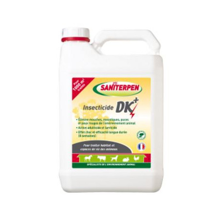 I - SANITERPEN Insecticides DK+ bidon de 5 litres.