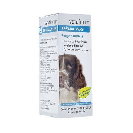 vetoform vermifuge naturel chien - The Breeder's Shop
