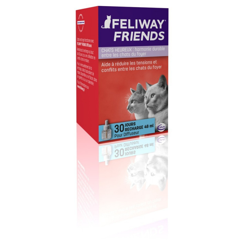 Feliway Friends - Recharge 48 ml  Hygiène et Soins chats - Médor